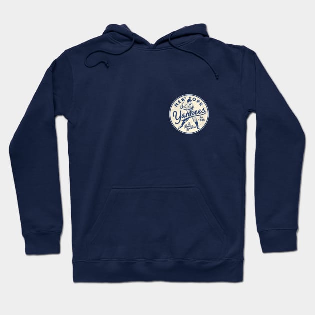 Old Style New York Yankees SMALL by Buck Tee Hoodie by Buck Tee